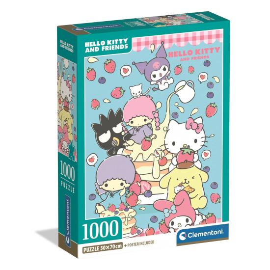 Puzzle Clementoni Hello Kitty 1000 Peças