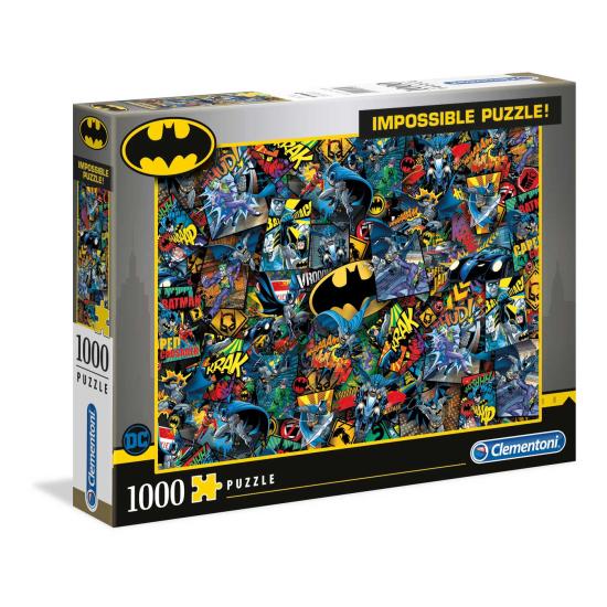 Puzzle Clementoni Impossível BATMAN 1000 Peças Puzzle Clementoni Impossível BATMAN 1000 Peças