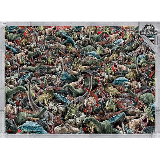 Puzzle Clementoni Impossible Jurassic World 1000 peças