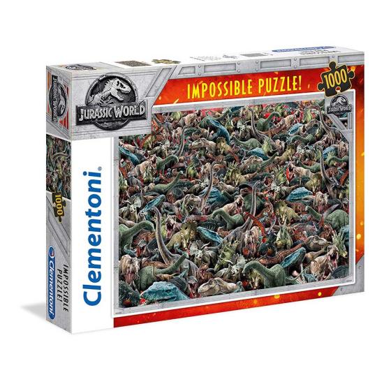 Puzzle Clementoni Impossible Jurassic World 1000 peças