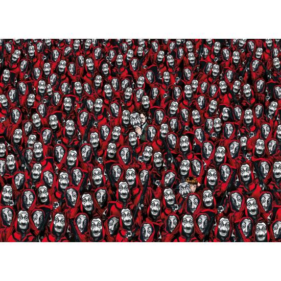 Puzzle Clementoni Impossível A Casa de Papel 1000 Peças