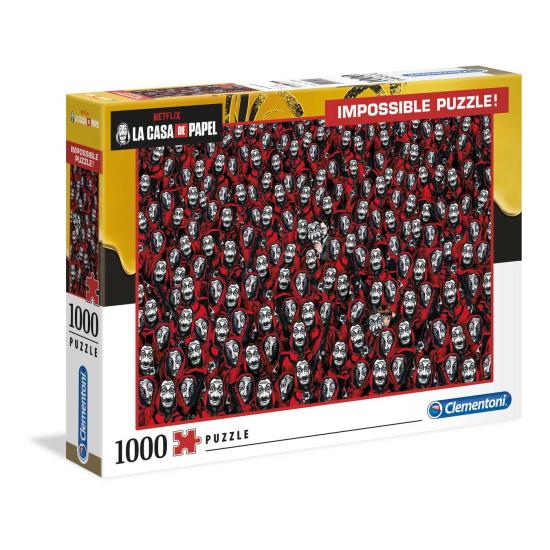 Puzzle Clementoni Impossível A Casa de Papel 1000 Peças