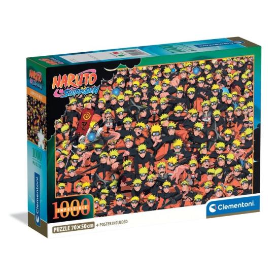 Puzzle Clementoni Impossível Naruto 1000 peças