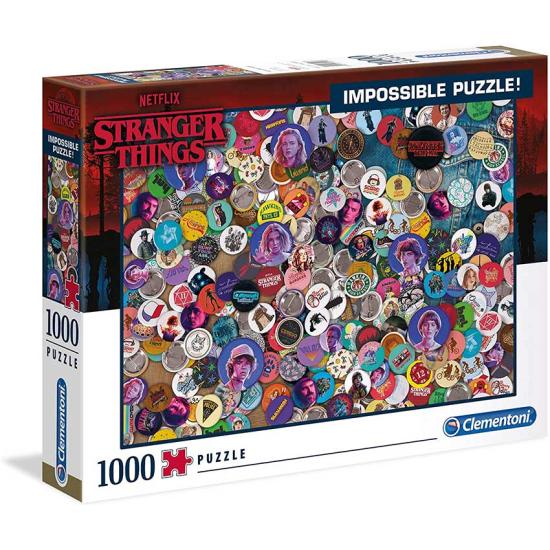 Puzzle Clementoni Impossible Stranger Things 1000 Peças