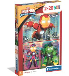 Puzzle Clementoni Iron Man 2x20 peças