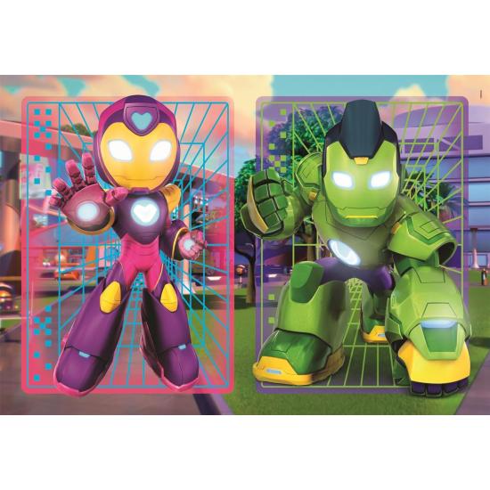 Puzzle Clementoni Iron Man 2x20 peças Puzzle Clementoni Iron Man 2x20 peças