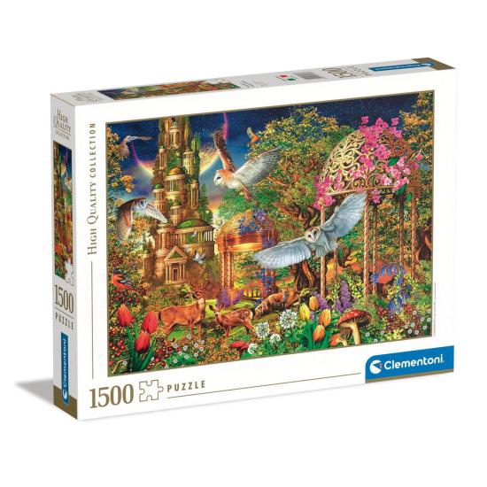 Puzzle Clementoni Garden de fantasia da floresta 1500 peças Puzzle Clementoni Garden de fantasia da floresta 1500 peças