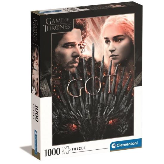 Puzzle Clementoni Game of Thrones GOT 2022 1000 peças
