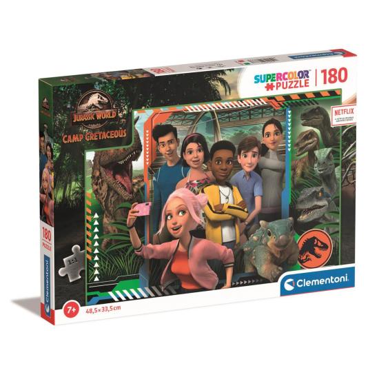 Puzzle Clementoni Jurassic World Camp Cretáceo 1 de 180 P Puzzle Clementoni Jurassic World Camp Cretáceo 1 de 180 P