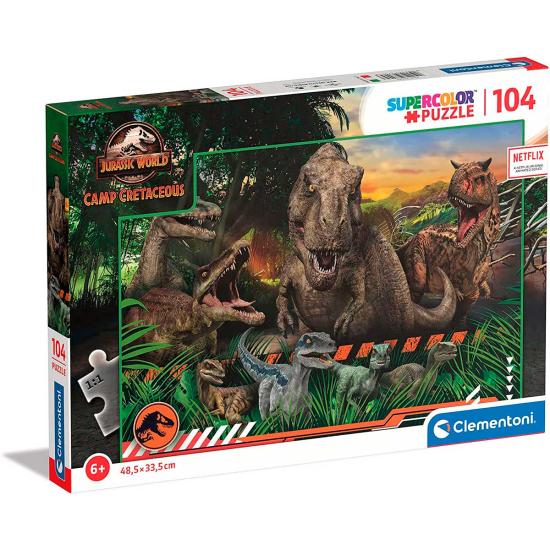 Puzzle Clementoni Jurassic World Camp Cretáceo 104 Pés