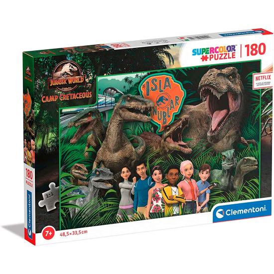 Puzzle Clementoni Jurassic World Camp Cretáceo 2 de 180 P Puzzle Clementoni Jurassic World Camp Cretáceo 2 de 180 P