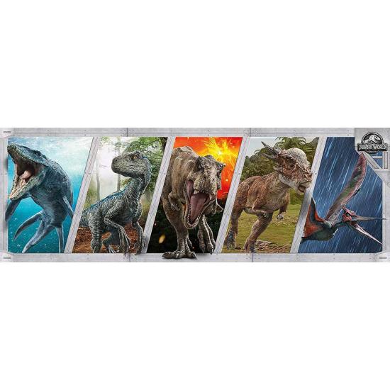 Puzzle Clementoni Jurassic World Panorâmico de 1000 Peças