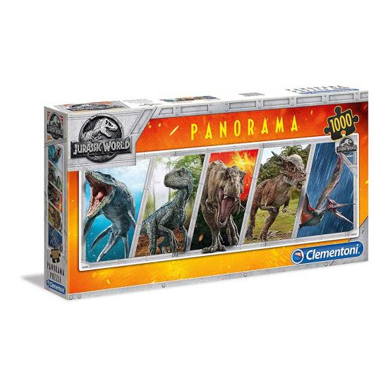 Puzzle Clementoni Jurassic World Panorâmico de 1000 Peças