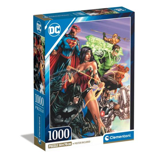 Puzzle Clementoni Justice League A de 1000 Peças