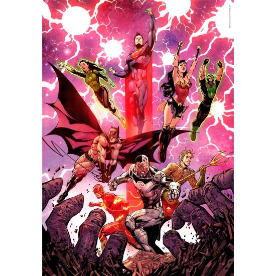 Puzzle Clementoni Justice League B de 1000 Peças