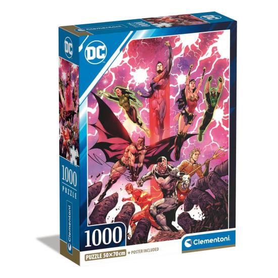 Puzzle Clementoni Justice League B de 1000 Peças
