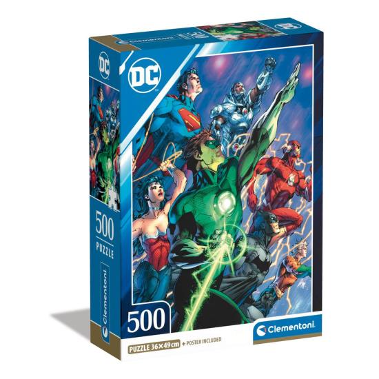 Puzzle Clementoni Justice League B de 500 Peças