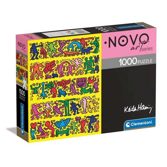Puzzle Clementoni Keith Haring 1 de 1000 Peças Puzzle Clementoni Keith Haring 1 de 1000 Peças