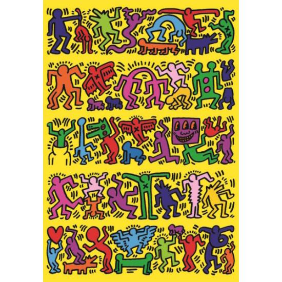 Puzzle Clementoni Keith Haring 1 de 1000 Peças Puzzle Clementoni Keith Haring 1 de 1000 Peças