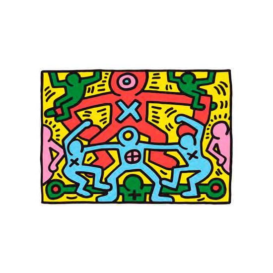 Puzzle Clementoni Keith Haring 3 de 1000 Peças Puzzle Clementoni Keith Haring 3 de 1000 Peças