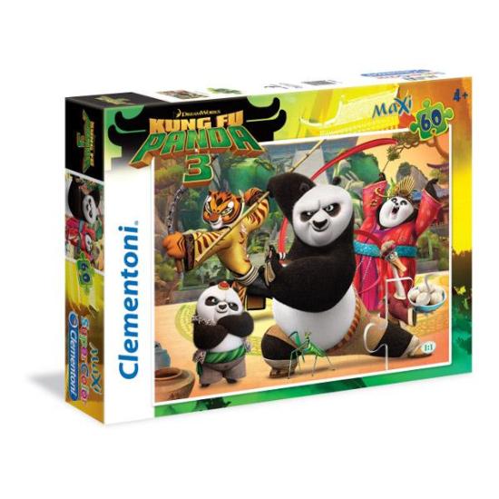 Clementoni Kung Fu Panda 3 Maxi Puzzle 60 Peças