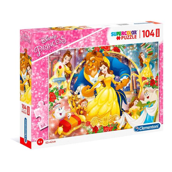 Puzzle Clementoni A Bela e a Fera Maxi 104 Peças