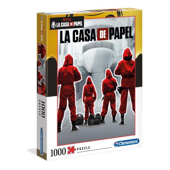 Puzzle Clementoni A Casa de Papel 1 de 1000 Peças Puzzle Clementoni A Casa de Papel 1 de 1000 Peças