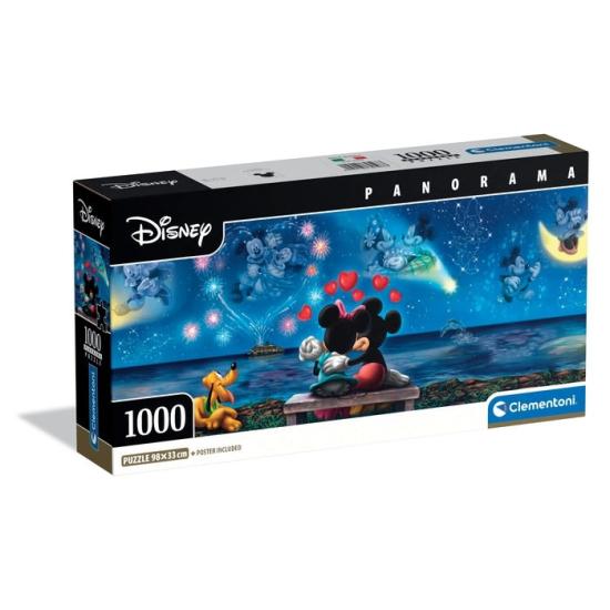 Puzzle Clementoni Mickey e Minnie Date 1000 peças