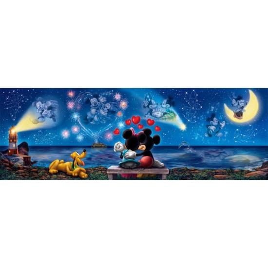 Puzzle Clementoni Mickey e Minnie Date 1000 peças