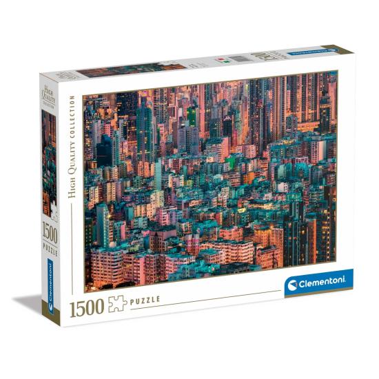 Puzzle Clementoni La Colmeia, Hong Kong de 1500 Peças Puzzle Clementoni La Colmeia, Hong Kong de 1500 Peças