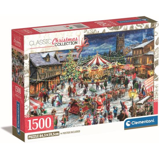 Puzzle Clementoni A Feira De Natal 1500 peças
