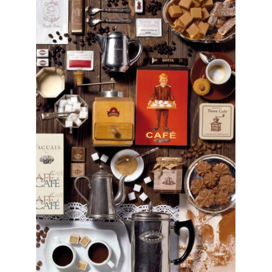 Puzzle Clementoni Coffee Time 500 peças