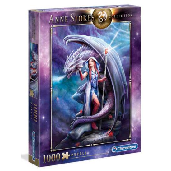 Puzzle Clementoni O Mago do Dragão 1000 Peças