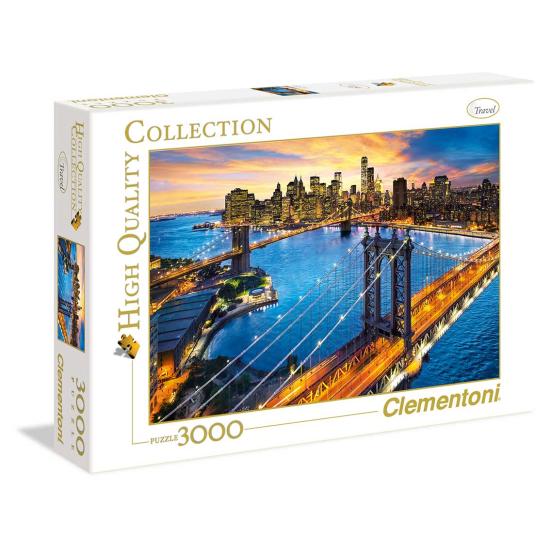 Puzzle Clementoni New York at Night 3000 Peças