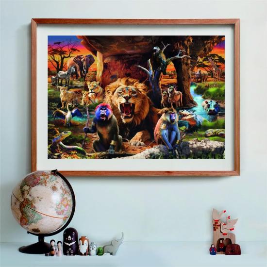 Puzzle Clementoni A Sociedade Tribal 1500 peças