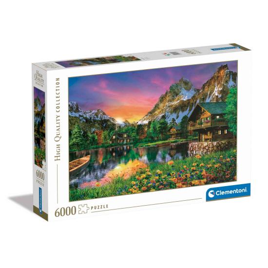 Puzzle Clementoni Lago Alpino de 6000 Peças