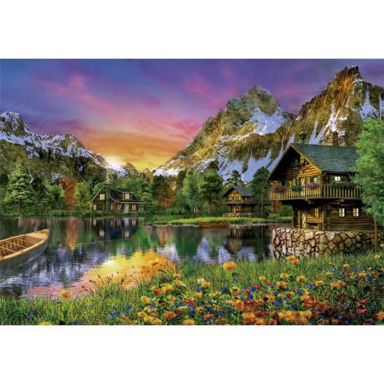 Puzzle Clementoni Lago Alpino de 6000 Peças