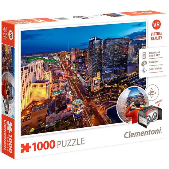 Puzzle Clementoni VR Las Vegas 1000 peças