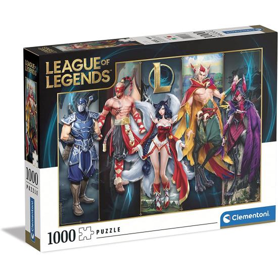 Puzzle Clementoni League of Legends 2 1000 peças