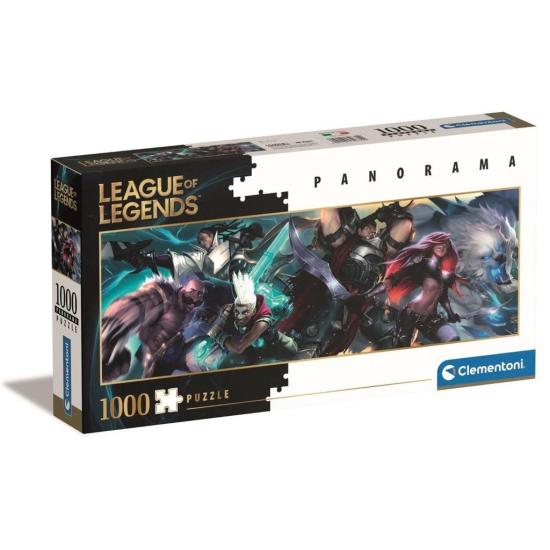 Puzzle Clementoni League of Legends Panorama 1000 peças