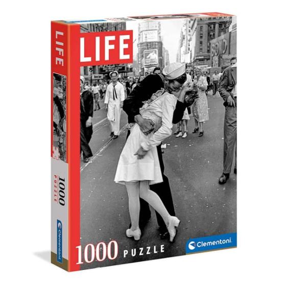 Puzzle Clementoni Life Kiss em Times Square 1000 peças