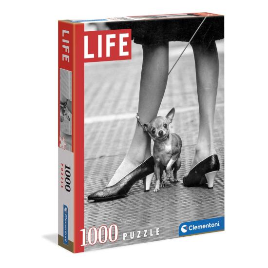 Puzzle Clementoni Life Chihuahua 1000 peças