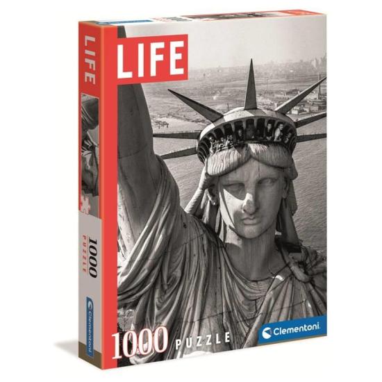 Puzzle Clementoni Life Estátua da Liberdade 1000 Peças