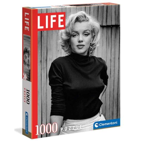 Puzzle Clementoni Life Marilyn Monroe 1000 peças
