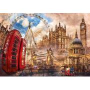 Puzzle Clementoni London Vintage 1500 peças