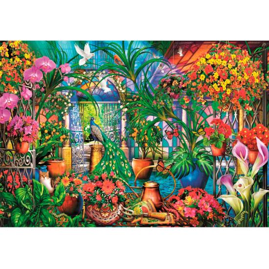 Puzzle Clementoni Os Guardiões da Estufa 500 Peças