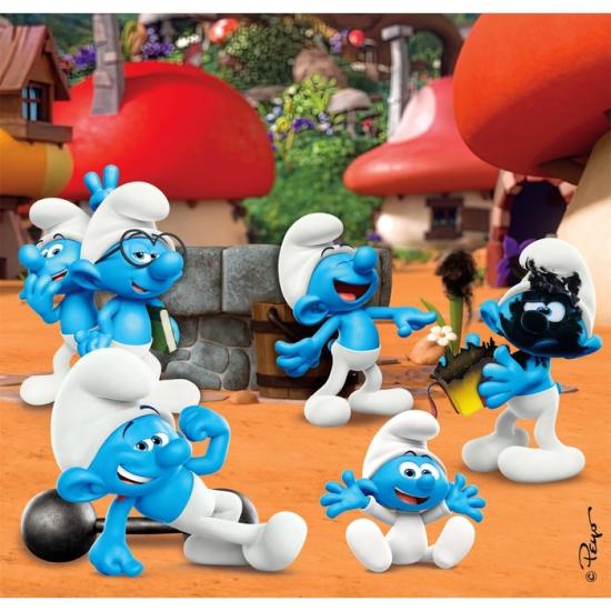 Puzzle Clementoni Os Smurfs de 3 x 48 Peças