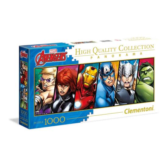 Puzzle Panorâmico Clementoni Os Vingadores 1000 Peças