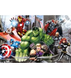 Puzzle Clementoni Hulk e Os Vingadores Maxi 104 Peças