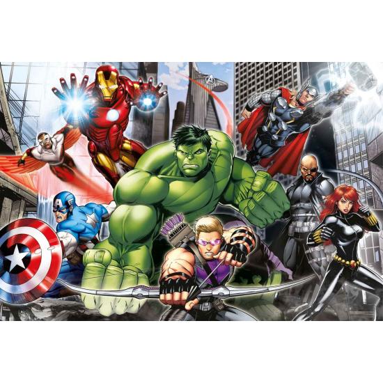 Puzzle Clementoni Hulk e Os Vingadores Maxi 104 Peças